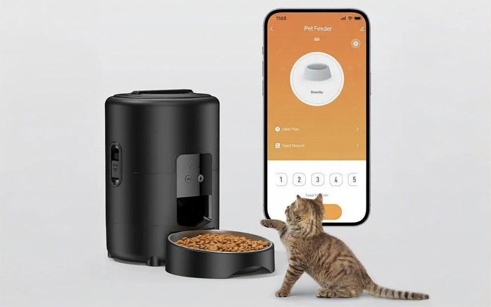 OkosMacska 2L automata etető WiFi vezérléssel távolról